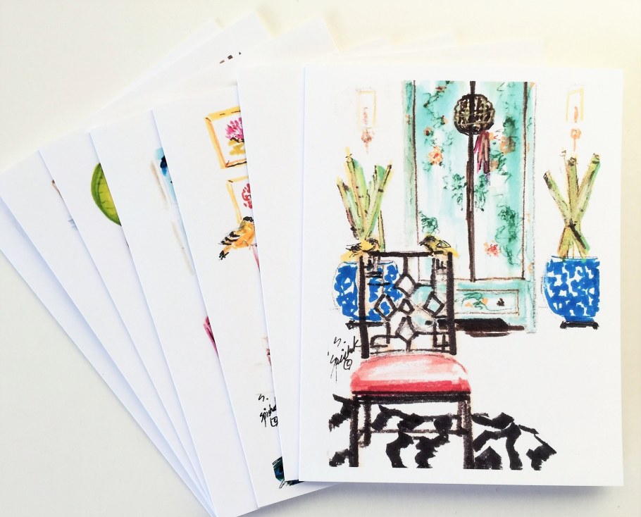 Скетчбук интерьер