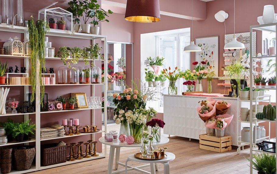 Интерьер цветочного салона