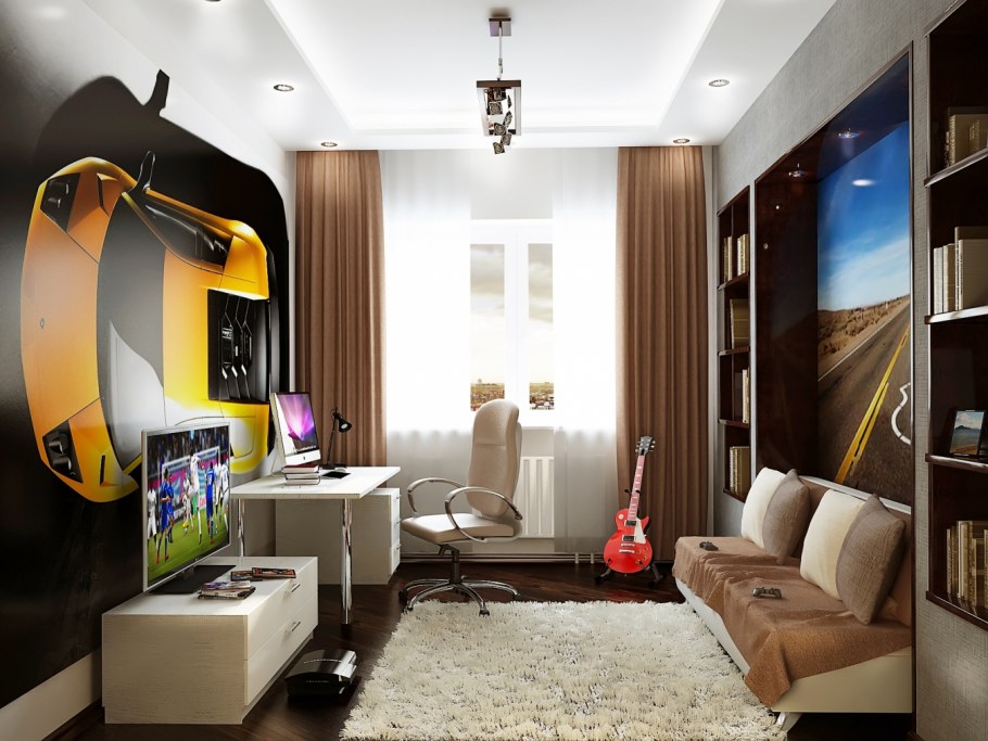Интерьер комнаты для подростка