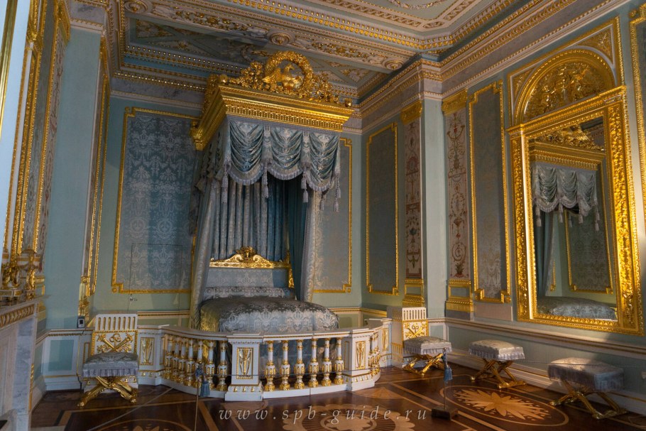 Гатчина дворец опочивальня Марии Федоровны