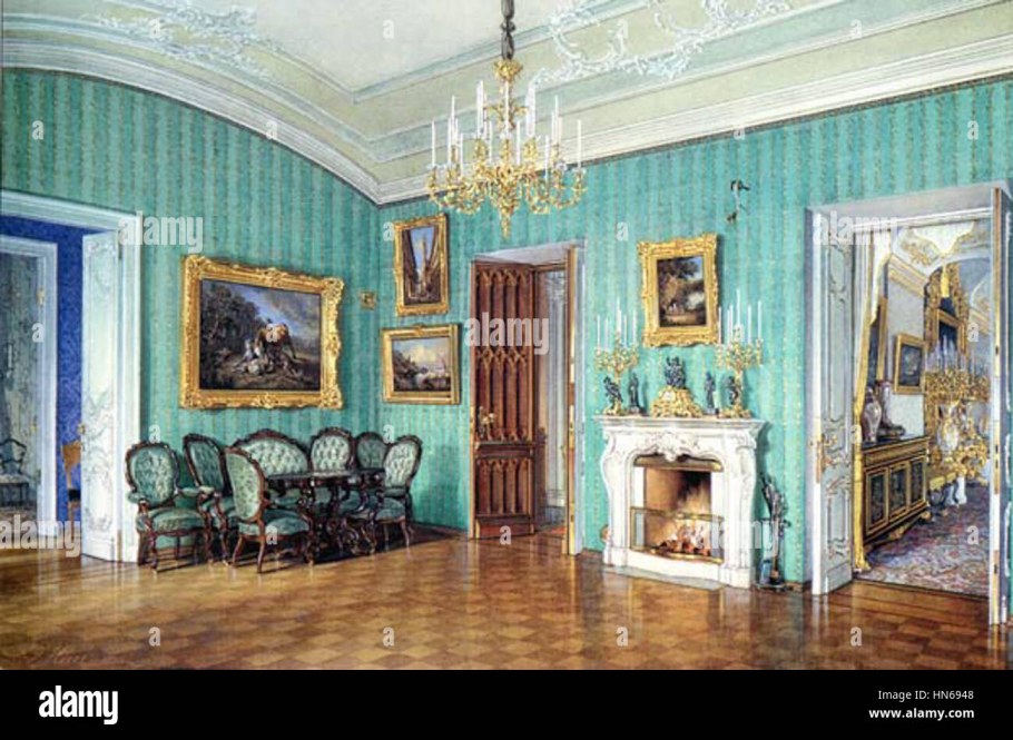 Гатчинский дворец башенный кабинет императрицы Марии Федоровны.