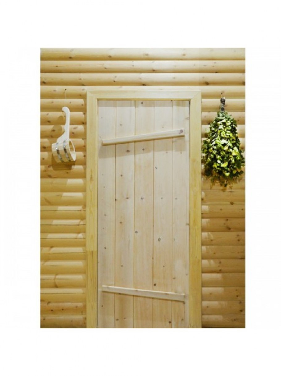 Дверь банная ласточкин хвост хвоя 1700х700м