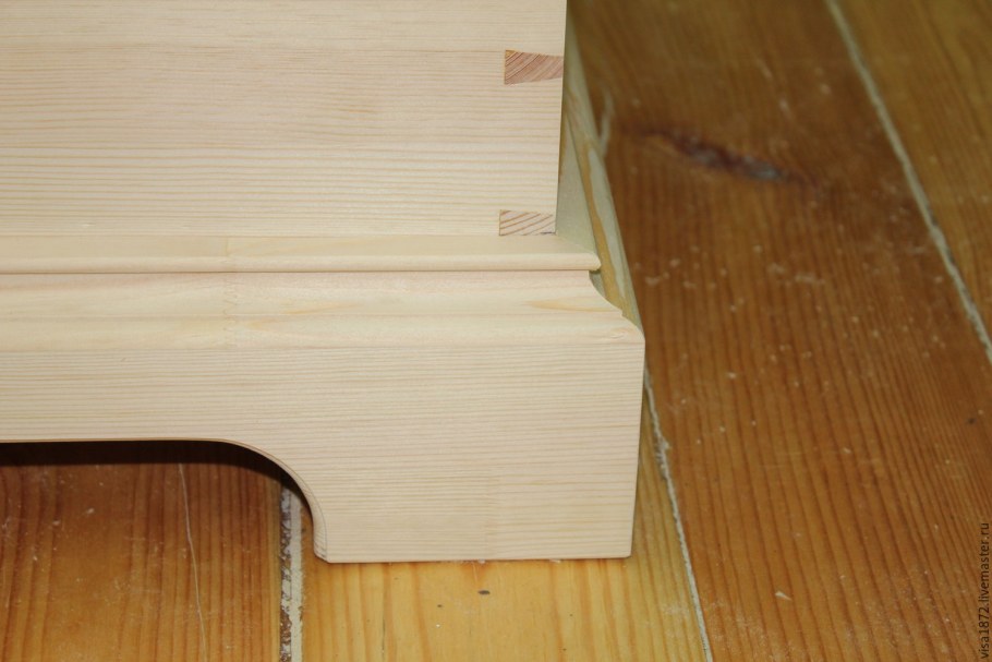 Коробка ласточкин хвост из дерева