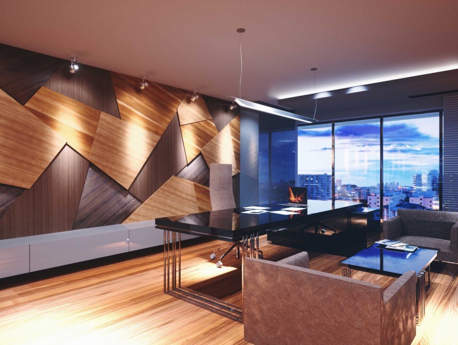 Интерьер офисного помещения в стиле Модерн