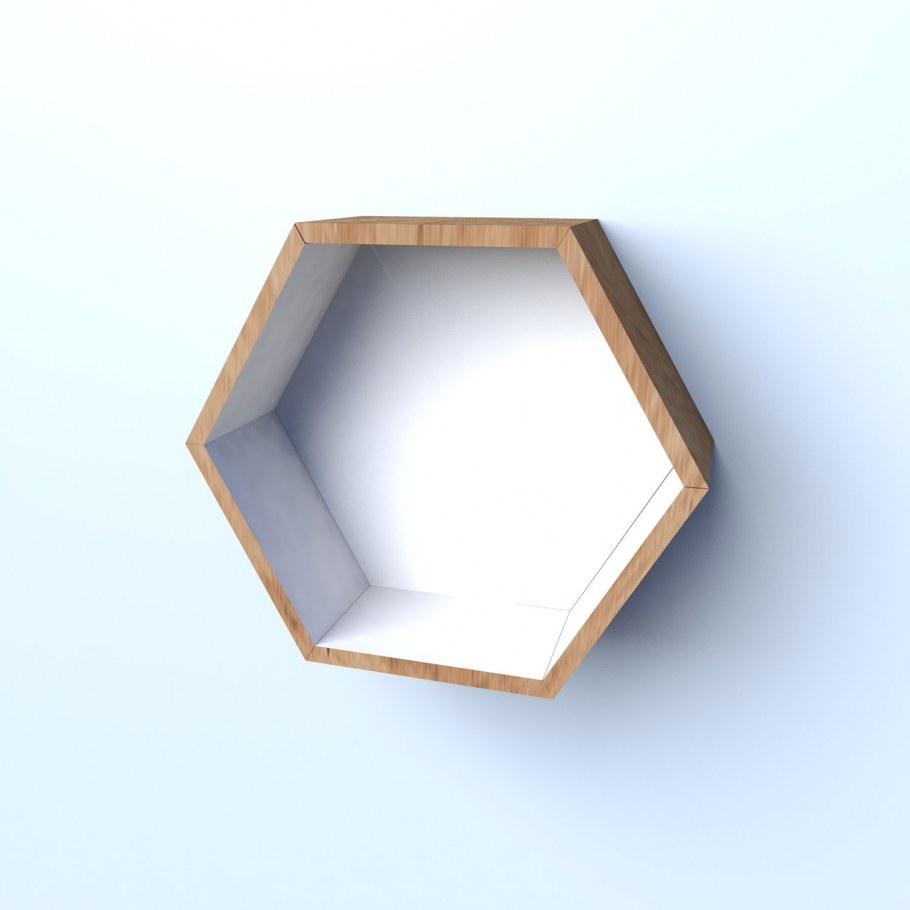 Набор полок соты