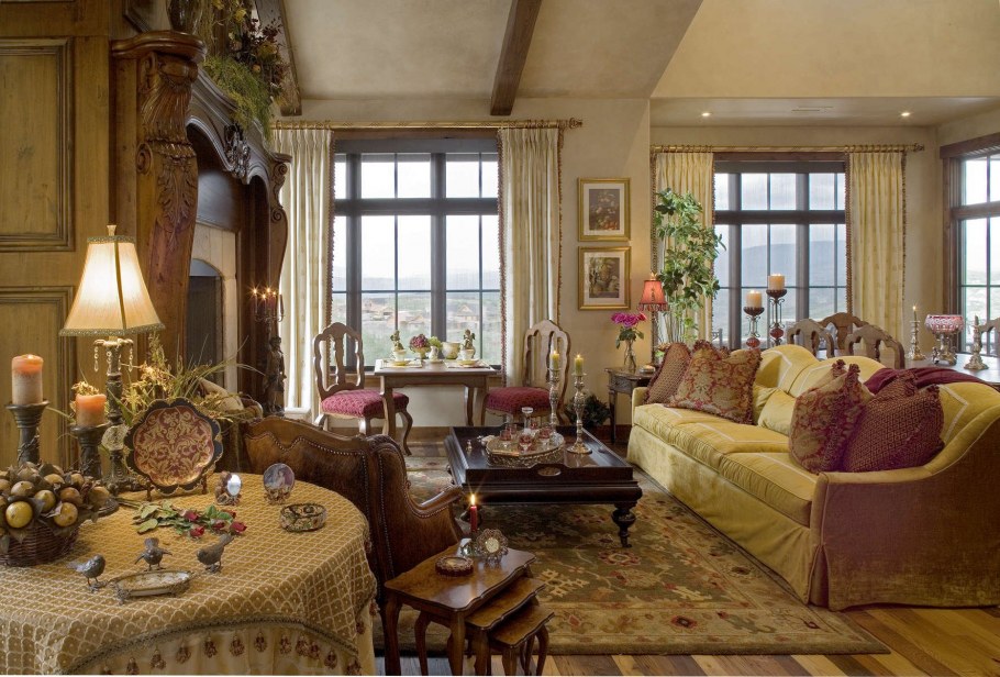 Интерьеры английских загородных домов