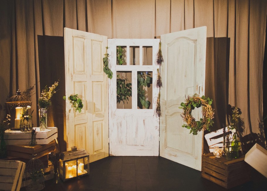 Прихожая в стиле рустик