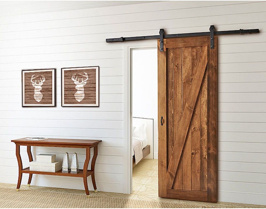 Деревянный шкаф в стиле лофт