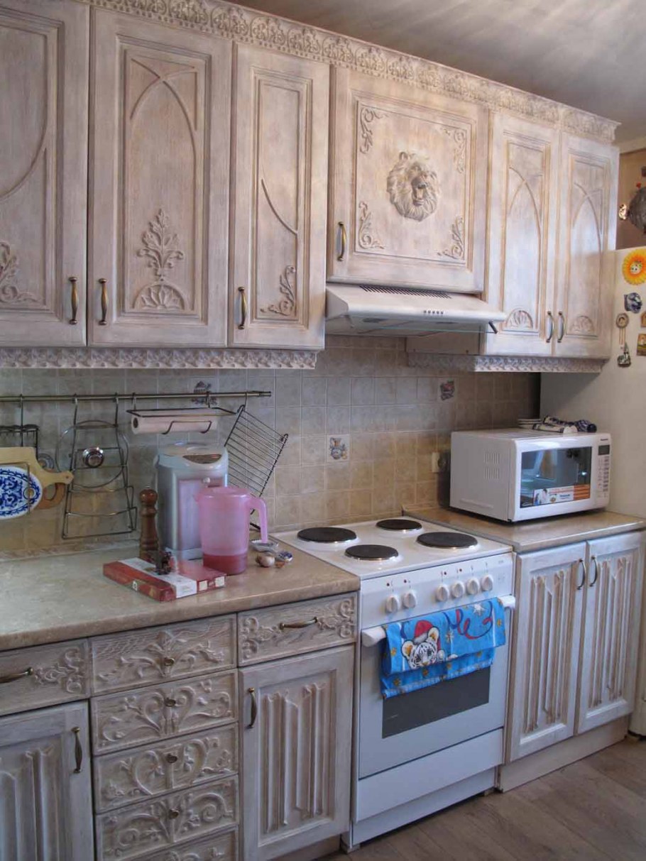 Резной кухонный гарнитур