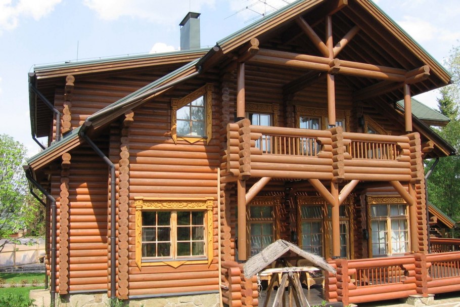 Коттедж из бруса