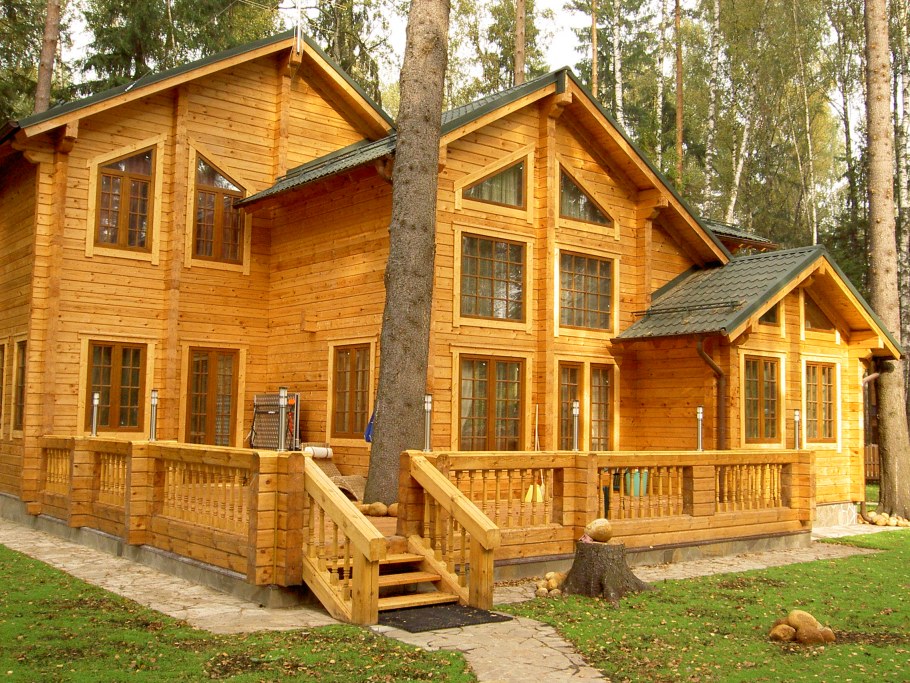 Деревянный дом брус