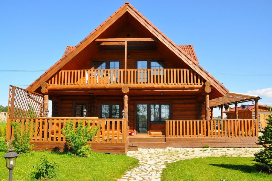 Дом из клееного бруса Альбатрос