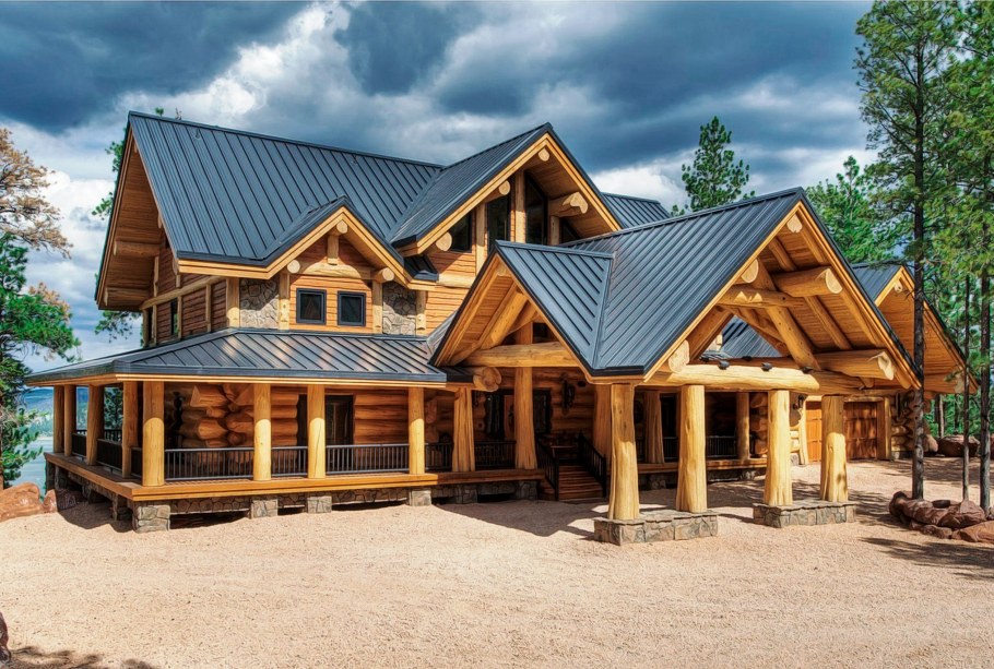 Терем клееный брус