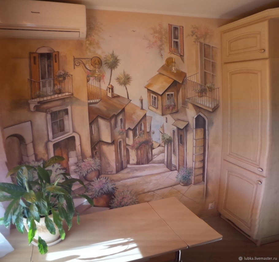 Декоративная роспись стен