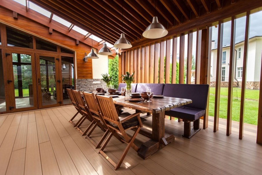 Деревянная терраса