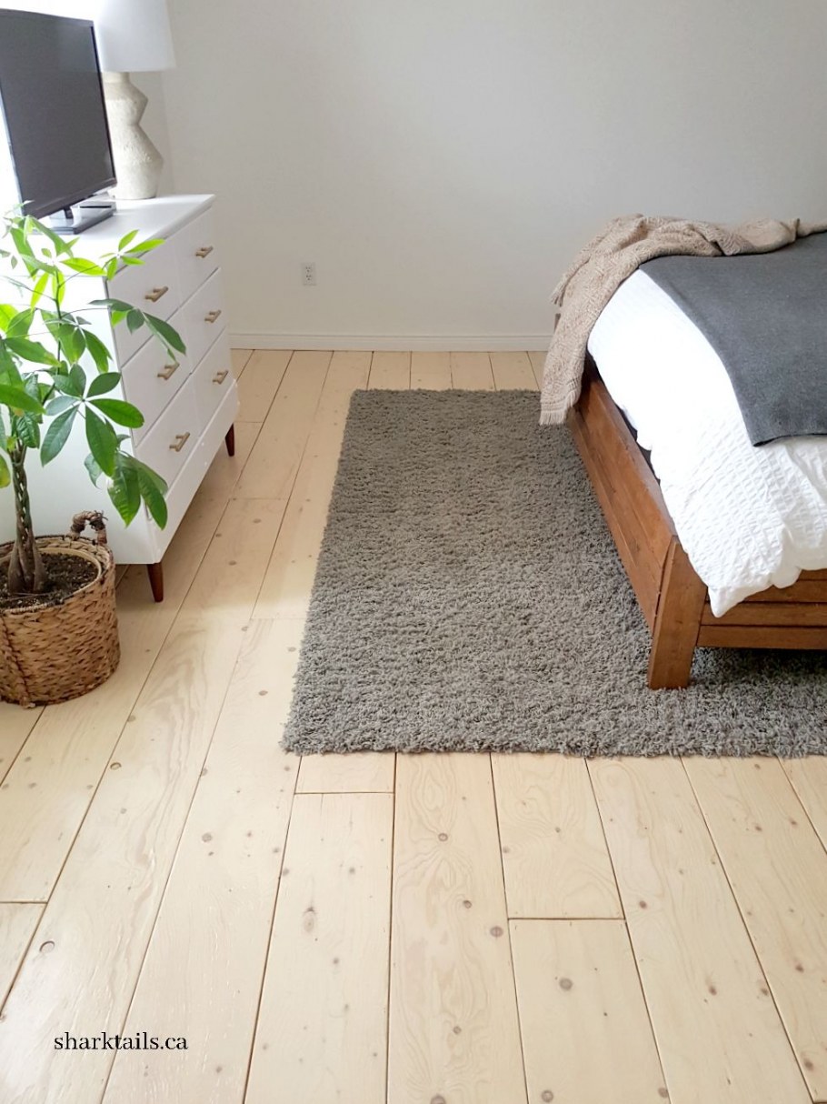 Пол из фанеры для спальни