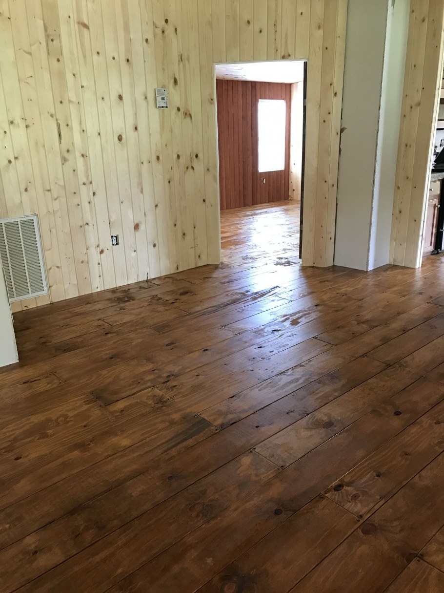 Чистовой пол фанерой