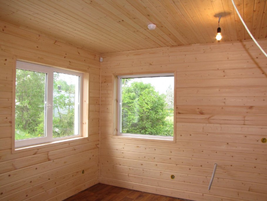 Отделка комнаты декоративным кирпичом