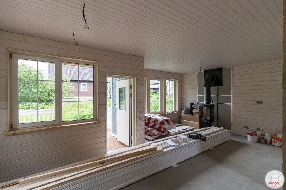 Имитация бруса для внутренней отделки