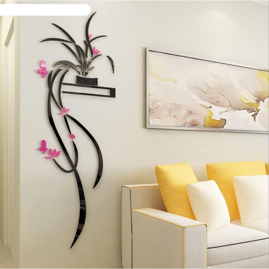 Акриловые наклейки на стену