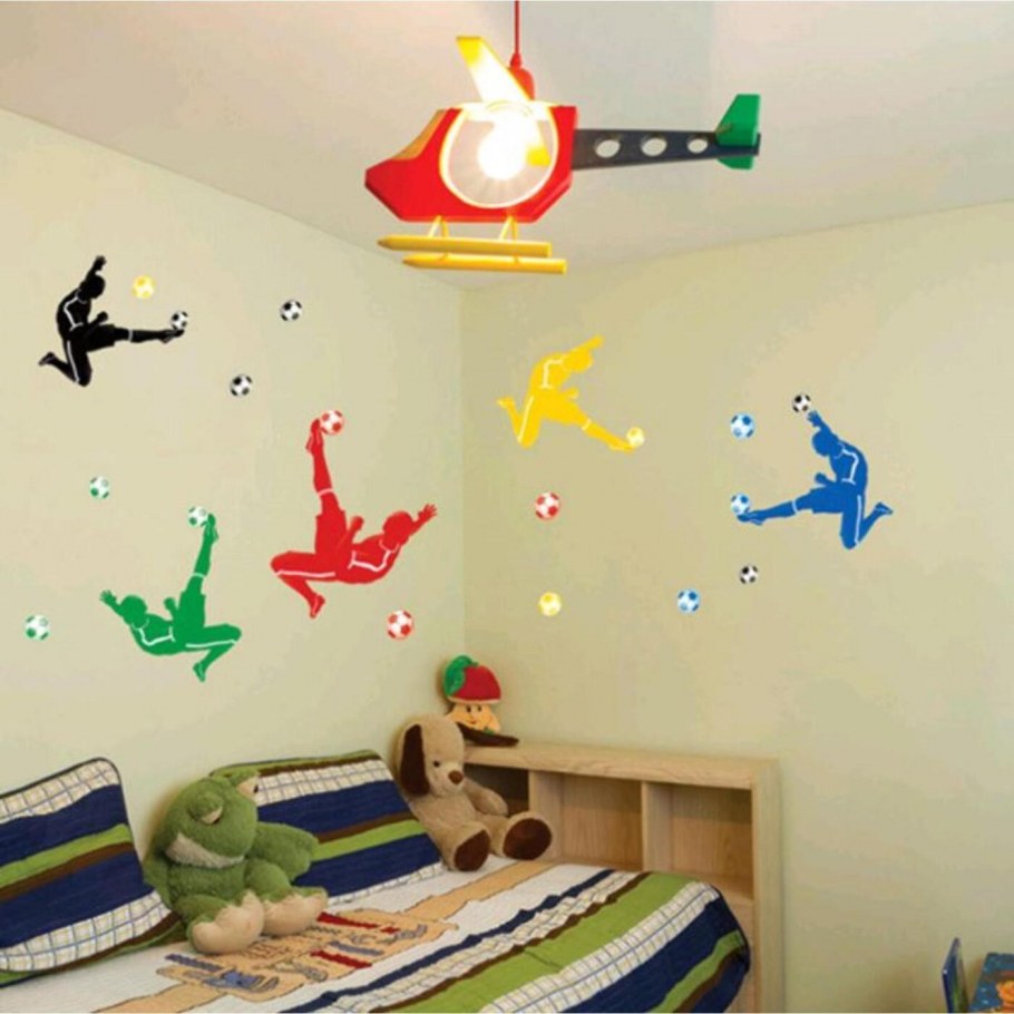 Декор стен в детской