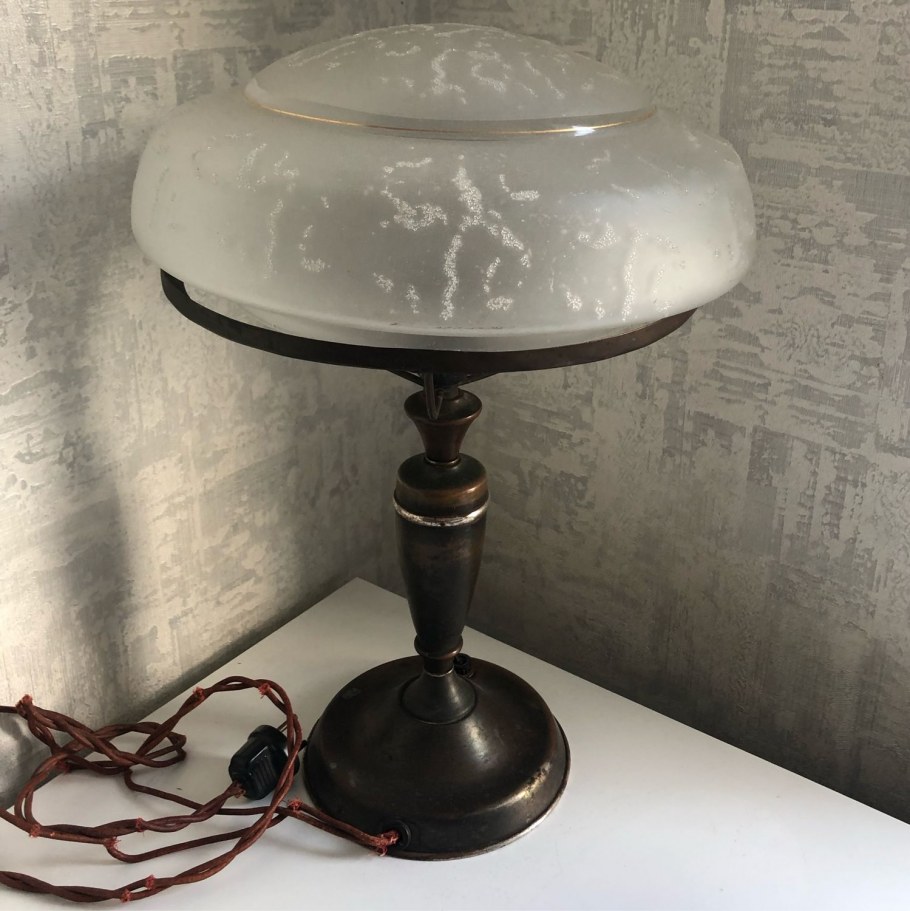 Лампа сталинский Ампир карболит