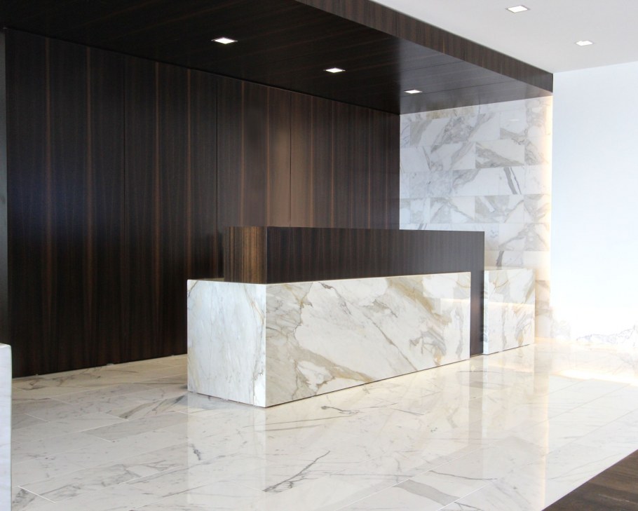 Стойка ресепшн дизайнерская