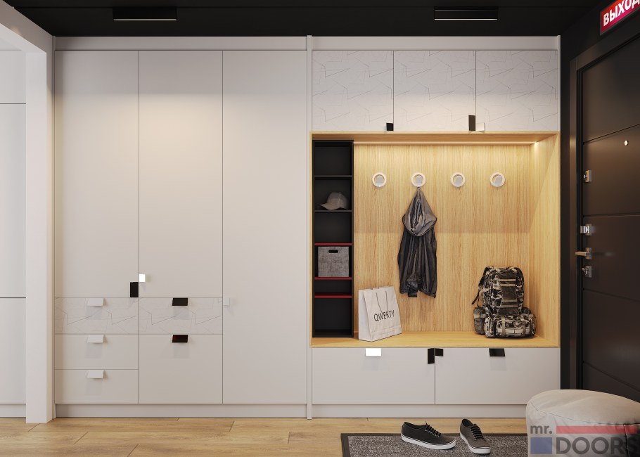 Шкаф мечты внутри для маленькой квартиры