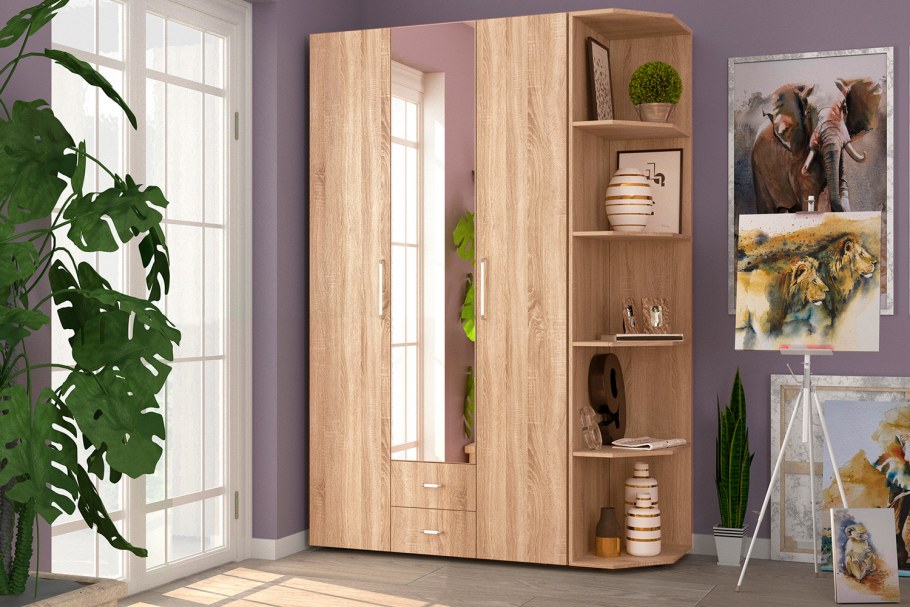 Хофф шкаф Канкун угловой