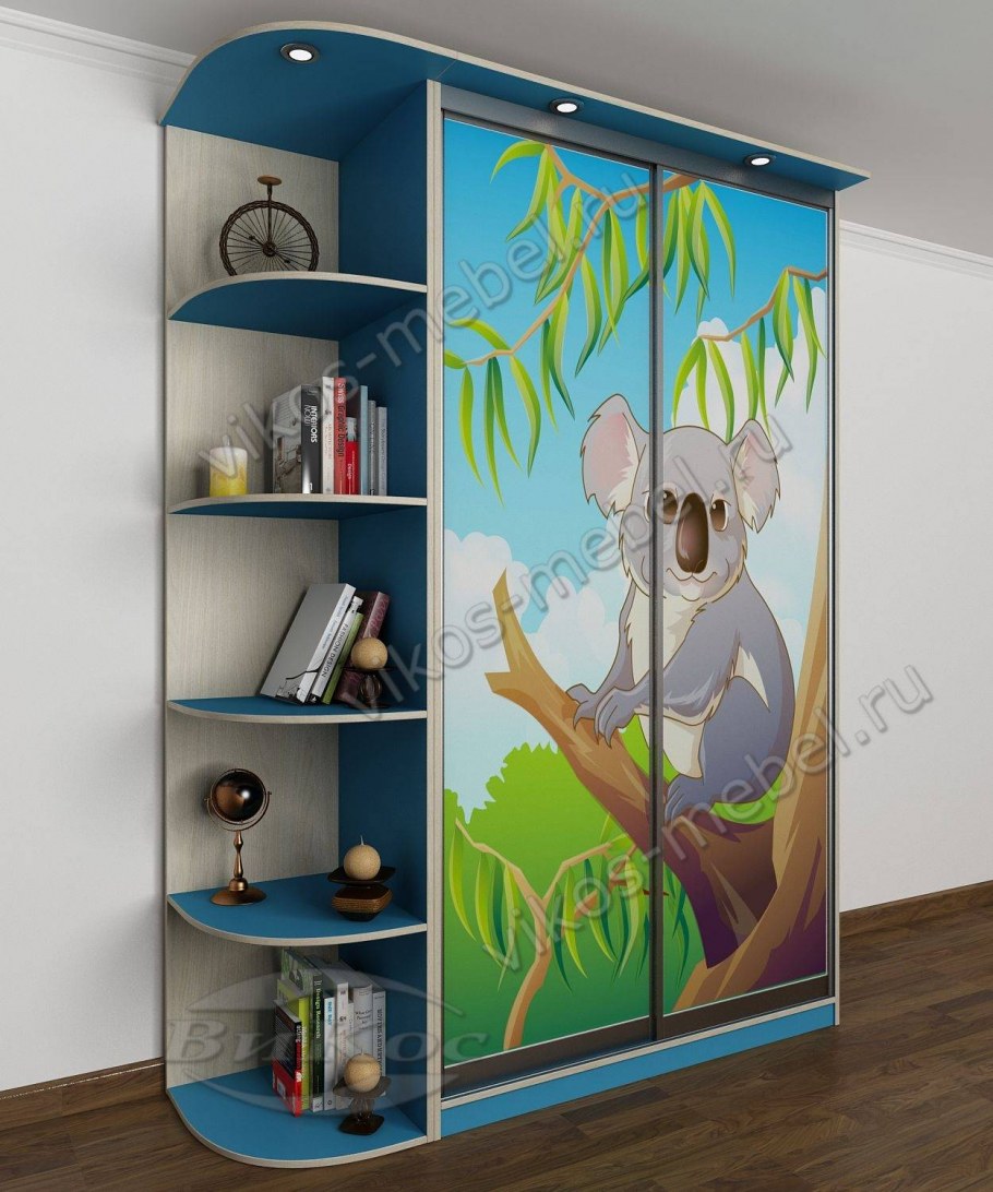 Шкаф купе для мальчика