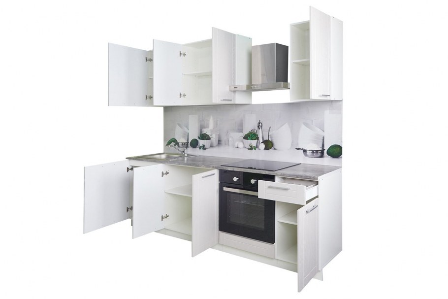 Кухня Герда белый глянец любимый дом