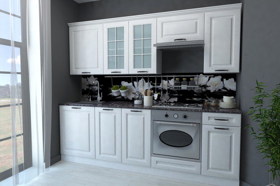 Кухня Белла хофф белая