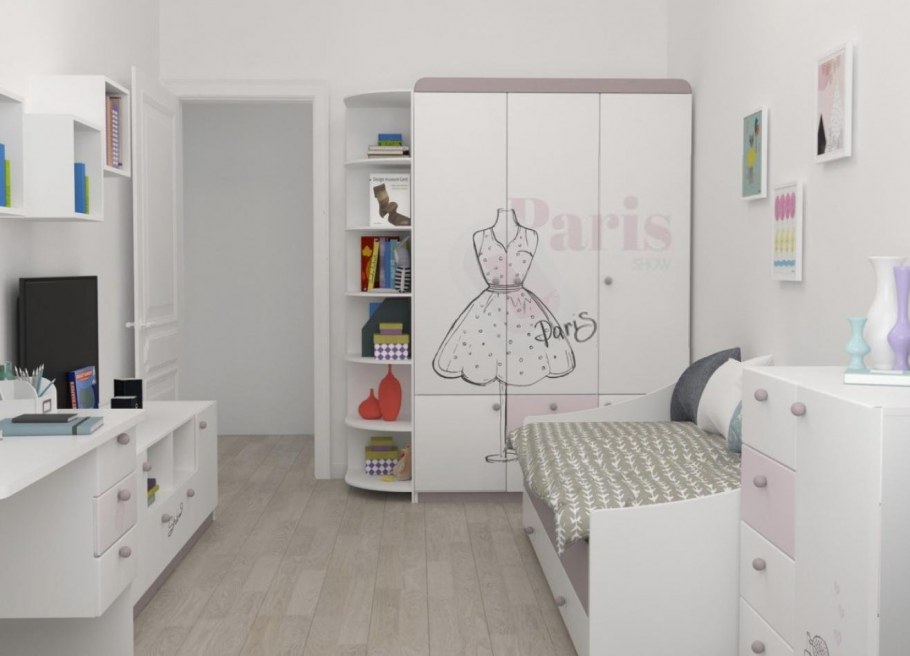 Белая детская комната