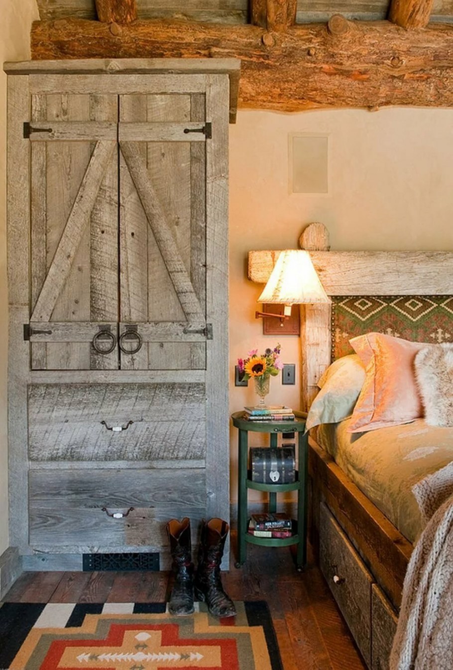 Комната в деревенском стиле