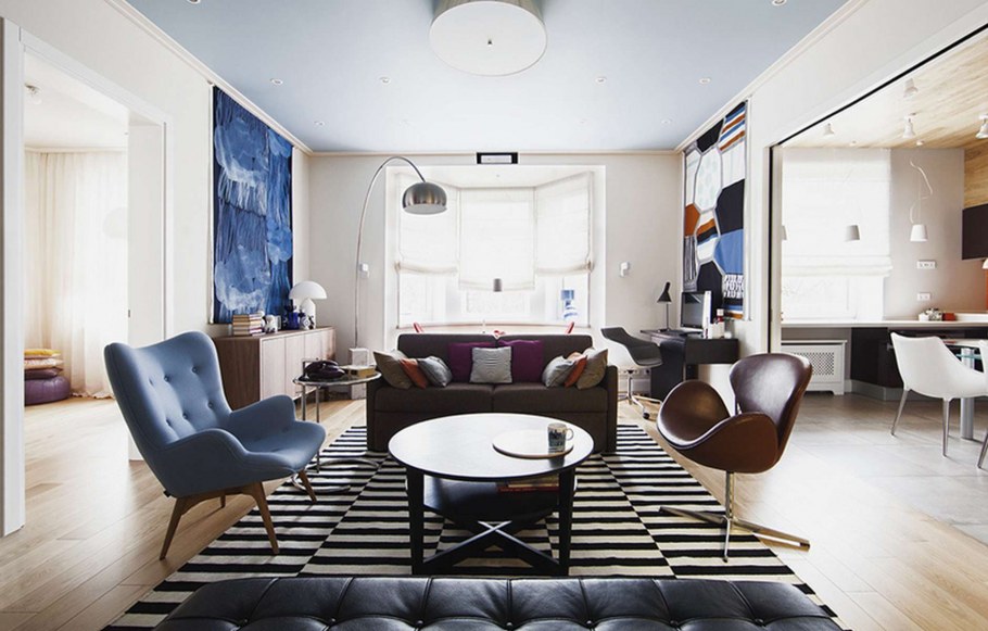 Гостиная в стиле функционализм