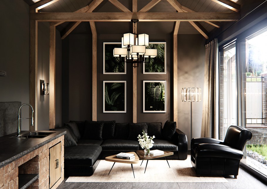 Интерьер веранды