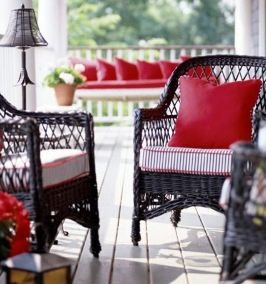 Растения на террасе