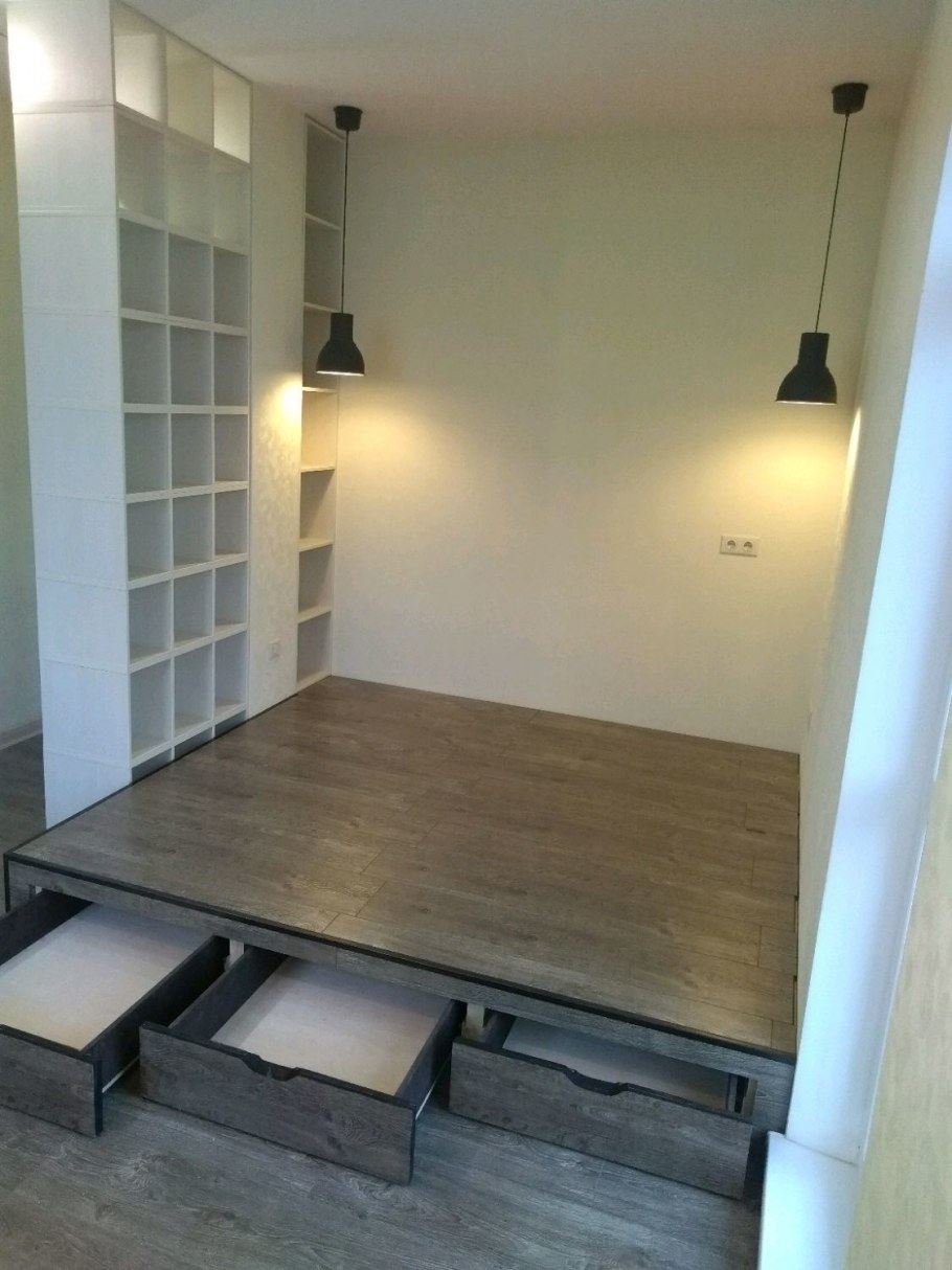 Выдвижная кровать подиум икеа