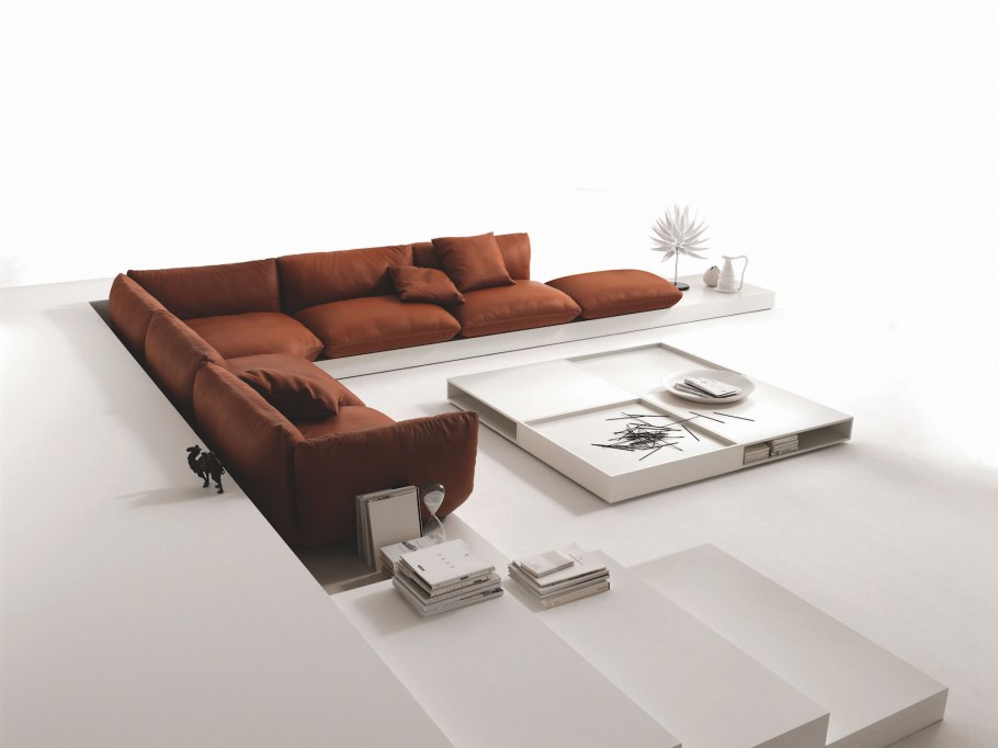 Подиум в мягкой мебели