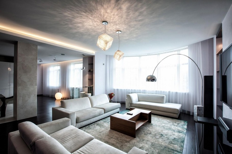 Красивая гостиная