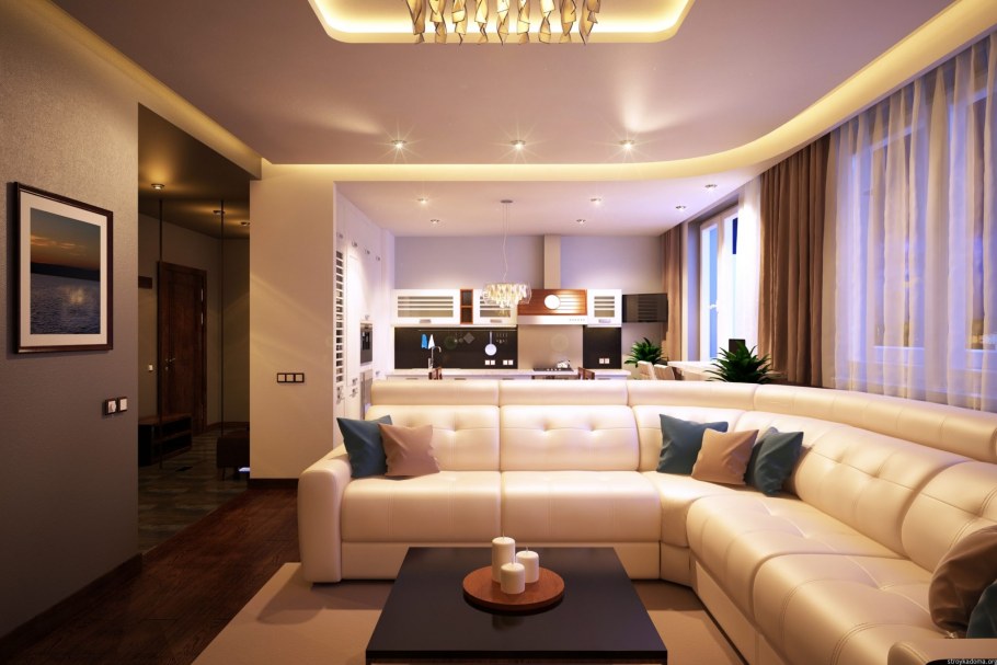 Дизайн проект квартиры 100 кв.м