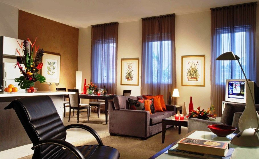 Интерьер гостиной