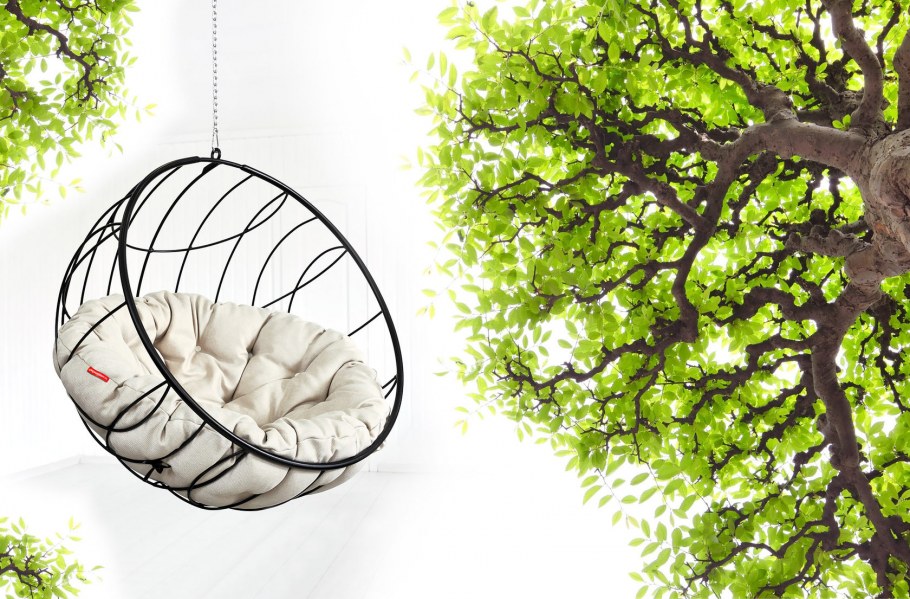 Кресло кокон металлическое