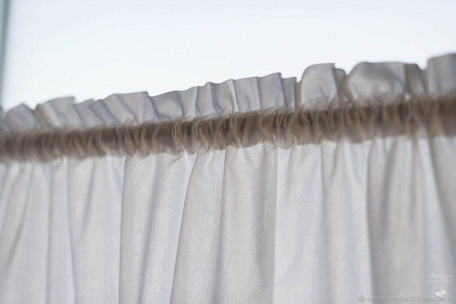 Тюль ручная сборка