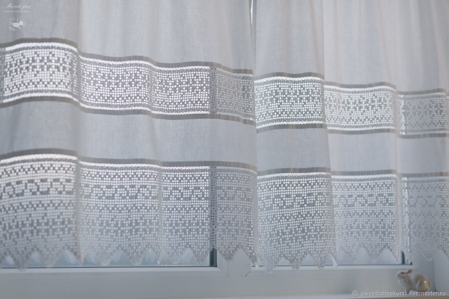 Занавески с прошвой