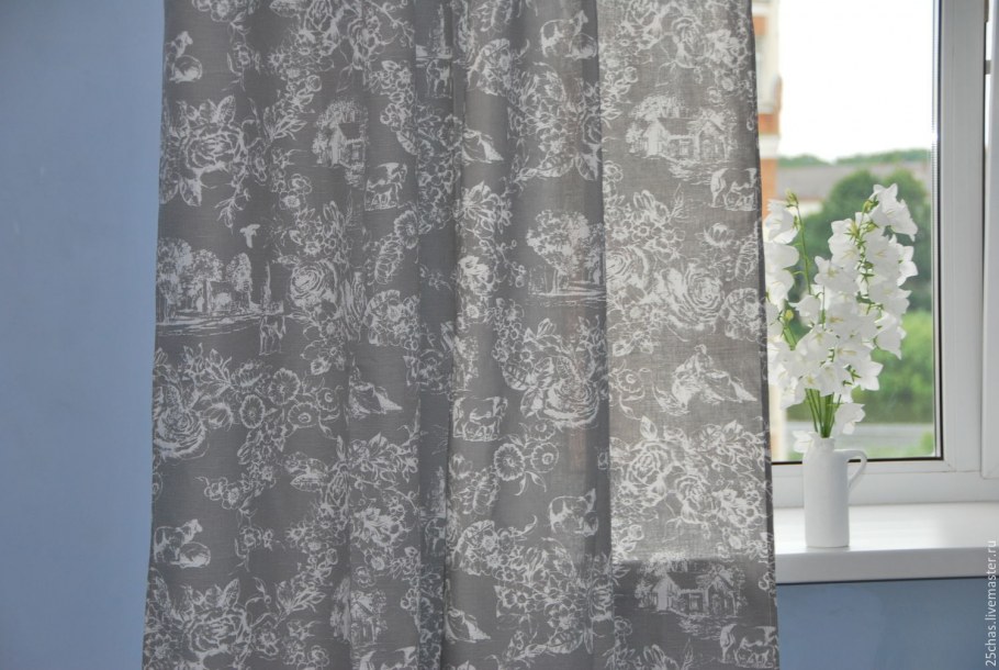 Шторы из льна Эстетика