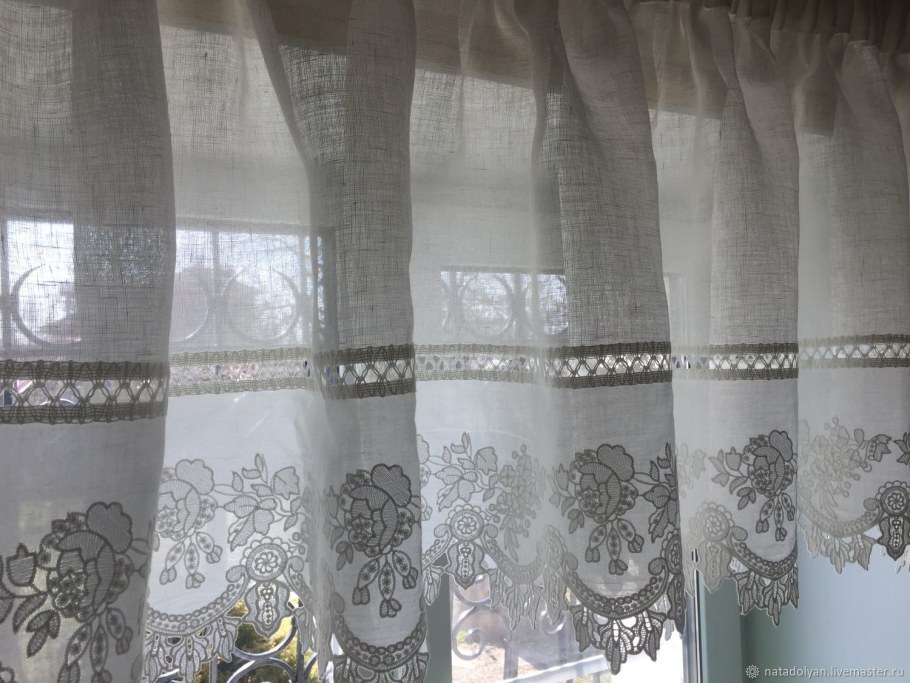 Батистовая гардина