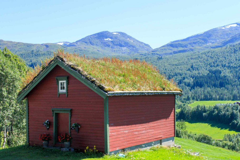 Шале из лафета а Норвегии