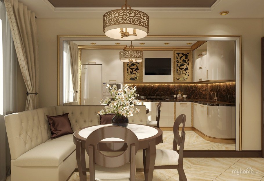 Техника Куперсберг в интерьере