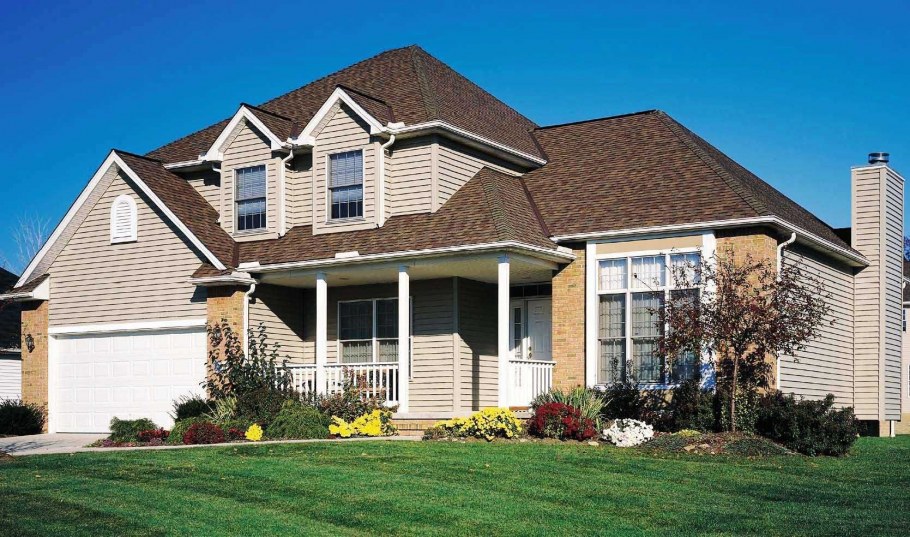 Красивый дом сайдинг